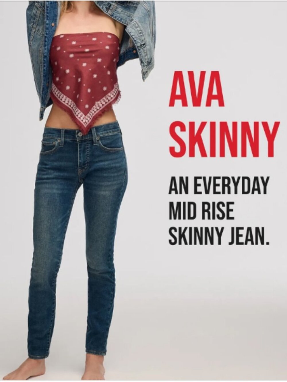 Lucky Brand Ava Skinny Jeans EUC - Women's Size 4/27